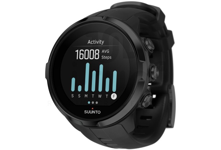 Suunto Pack Spartan Sport Wrist HR All Black + Ceinture Salomon 