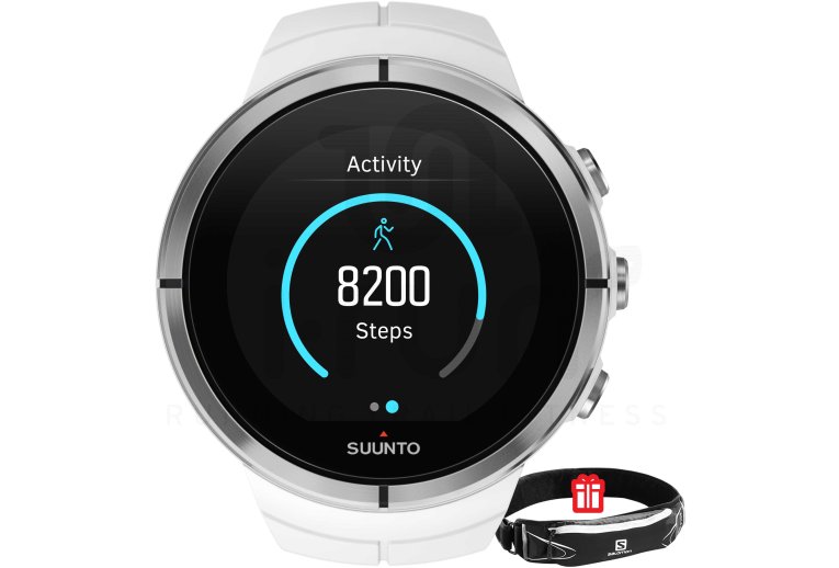 Suunto Pack Spartan Ultra White + Ceinture Salomon 