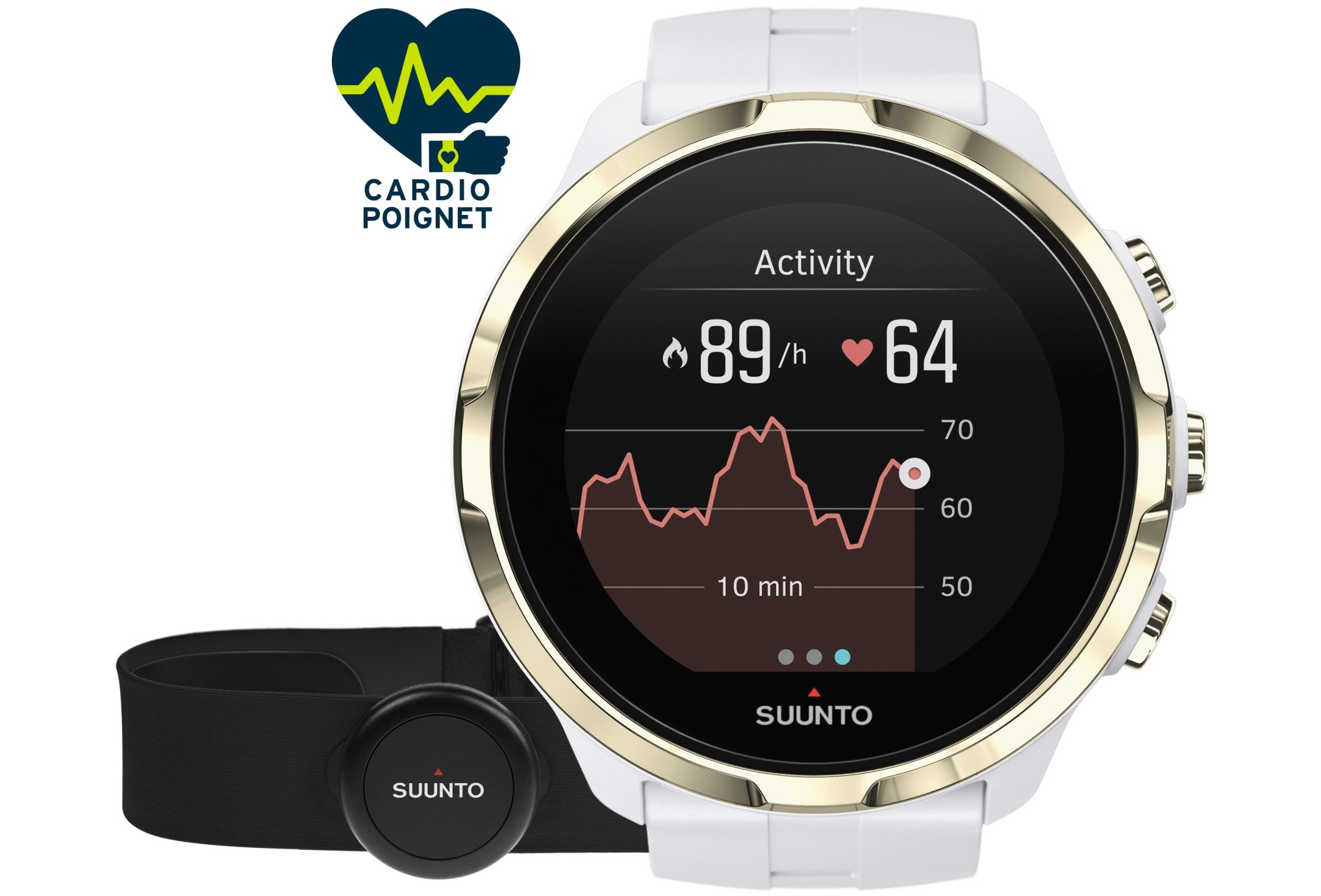 Suunto Spartan Sport Wrist HR Gold + cintur�n de frecuencia card�aca