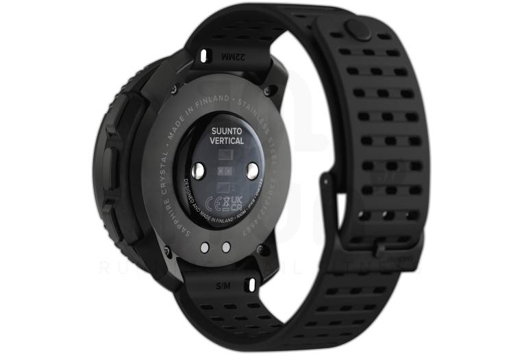 Suunto Vertical All Black et Bracelet Athletic 5 -22 mm 