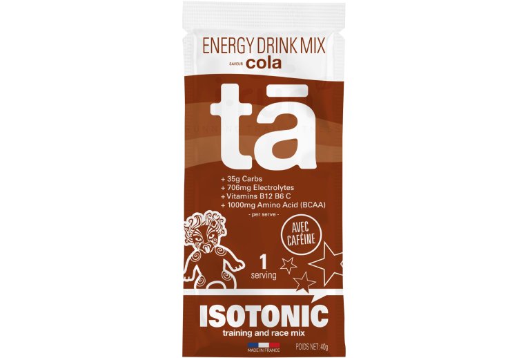 Ta Energy Isotonic Energy Drink Mix - 40 g Caffeinated cola