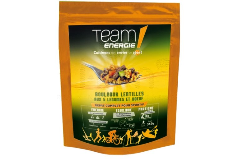 Team Energie Bl� concass� aux 4 L�gumes et Boeuf 