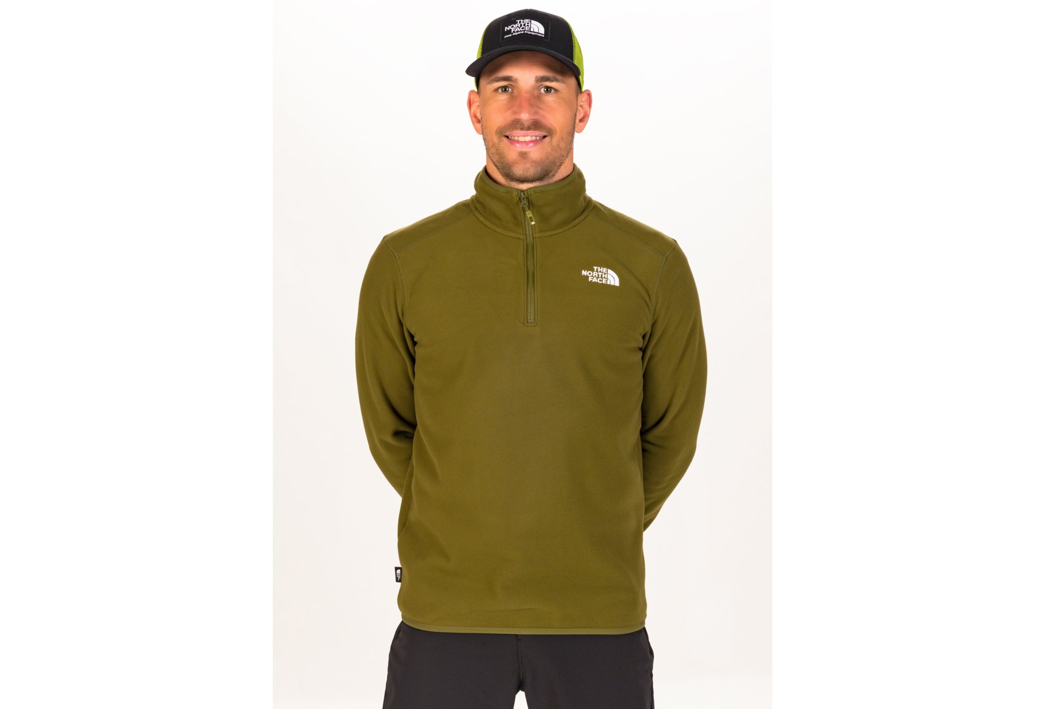 The North Face 100 Glacier 1/4 Zip M vêtement running homme