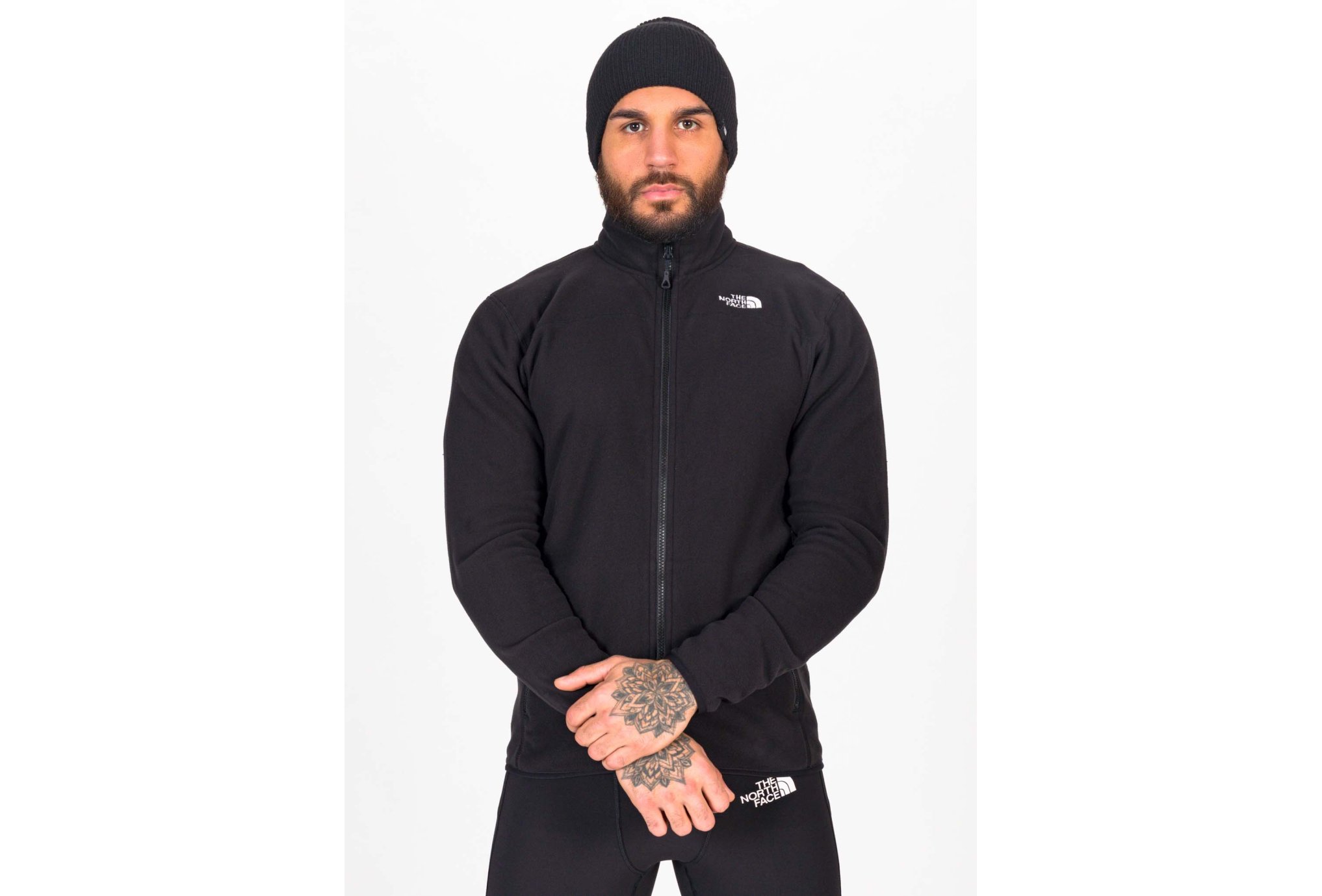 The North Face 100 Glacier Full Zip M vêtement running homme déstockage