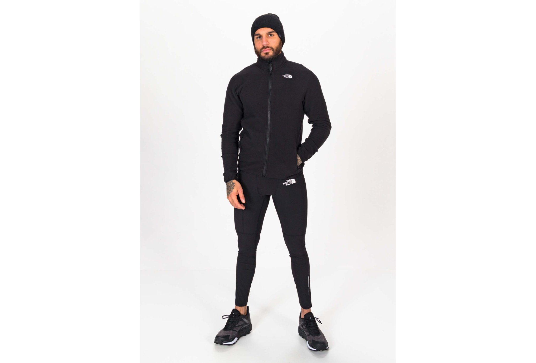 The North Face 100 Glacier Full Zip Herren