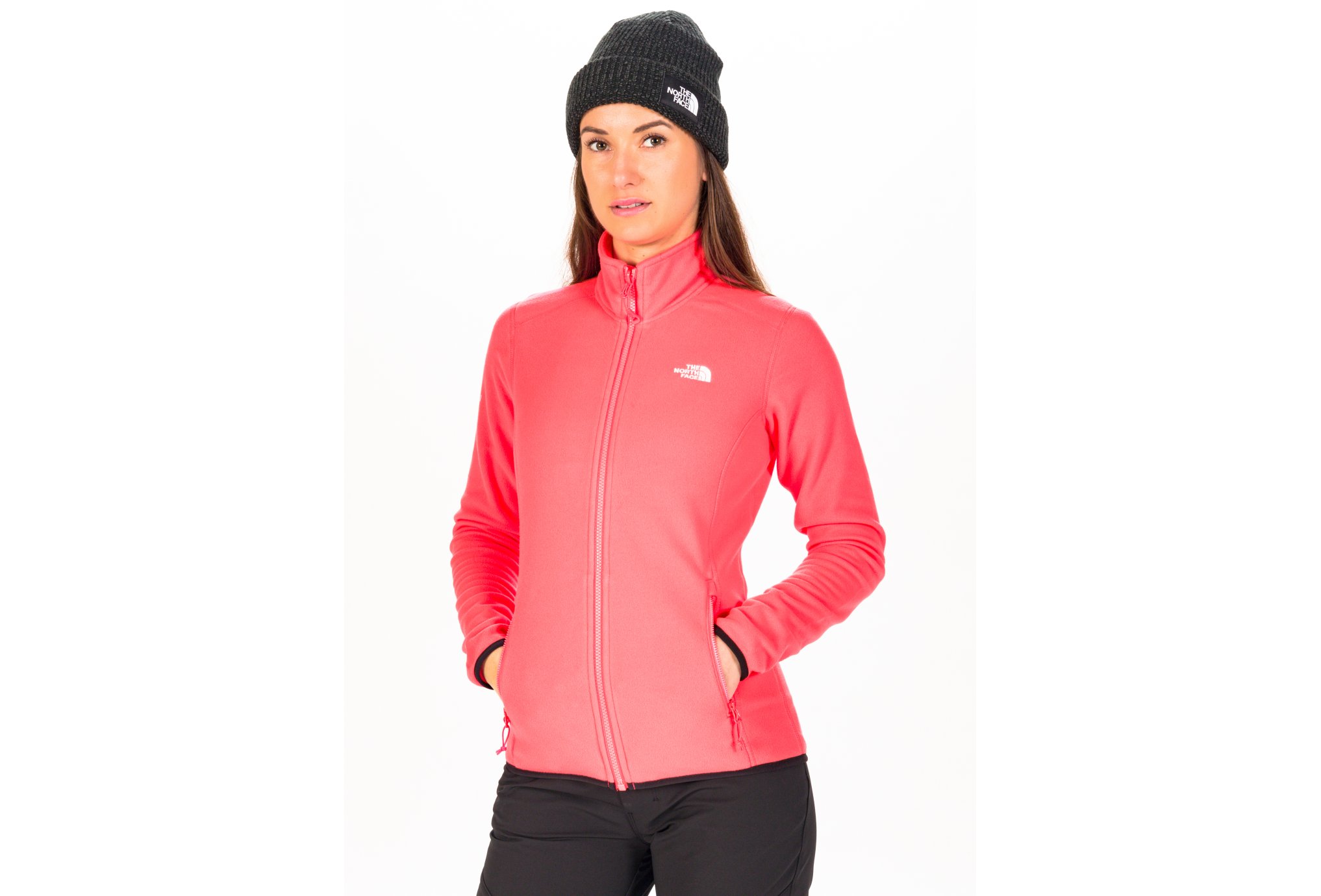 The North Face 100 Glacier Full Zip W vêtement running femme déstockage