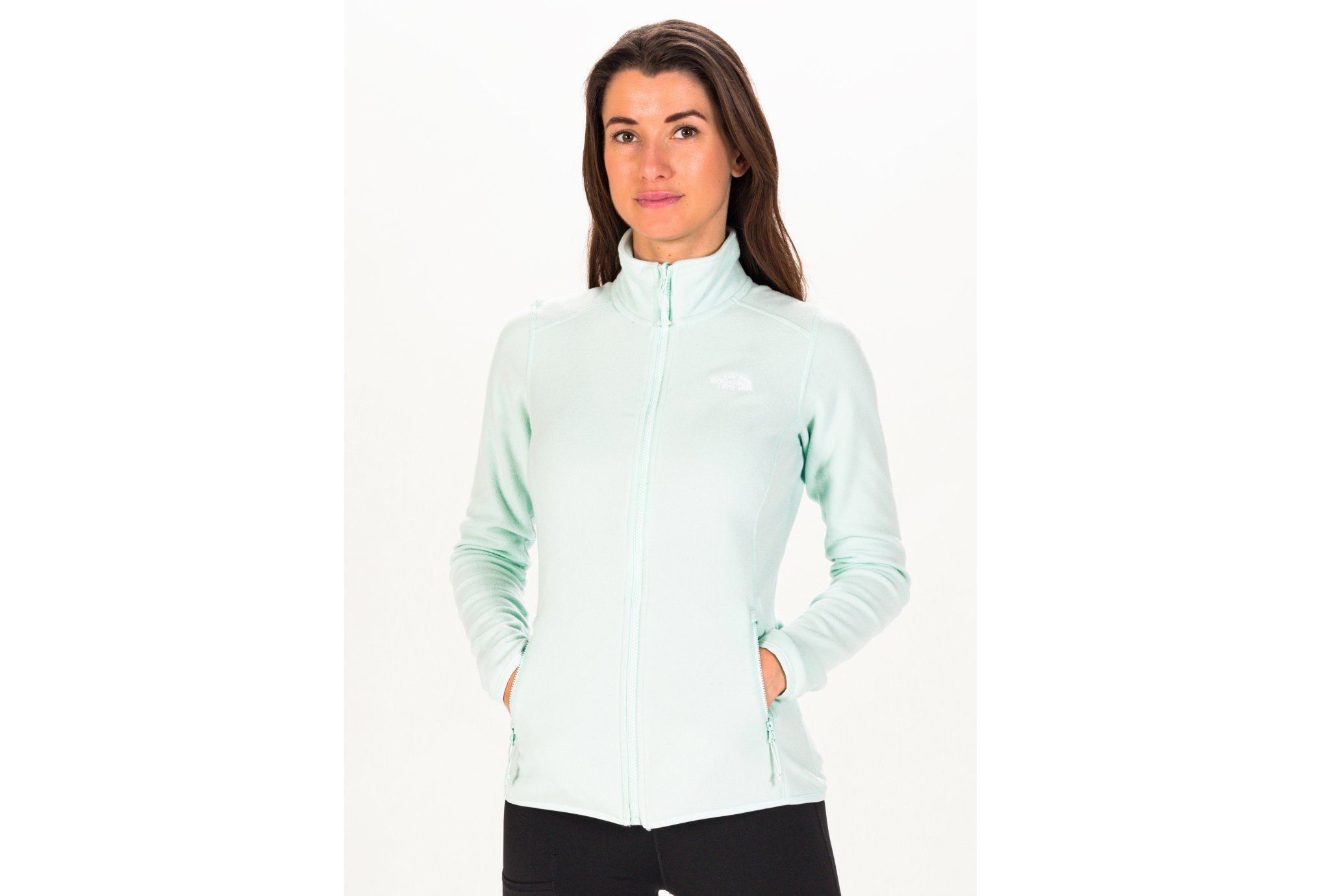 The North Face 100 Glacier Full Zip W vêtement running femme déstockage