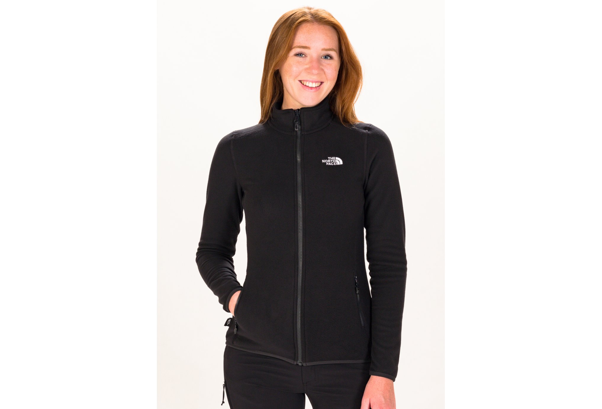 The North Face 100 Glacier Full Zip W vêtement running femme