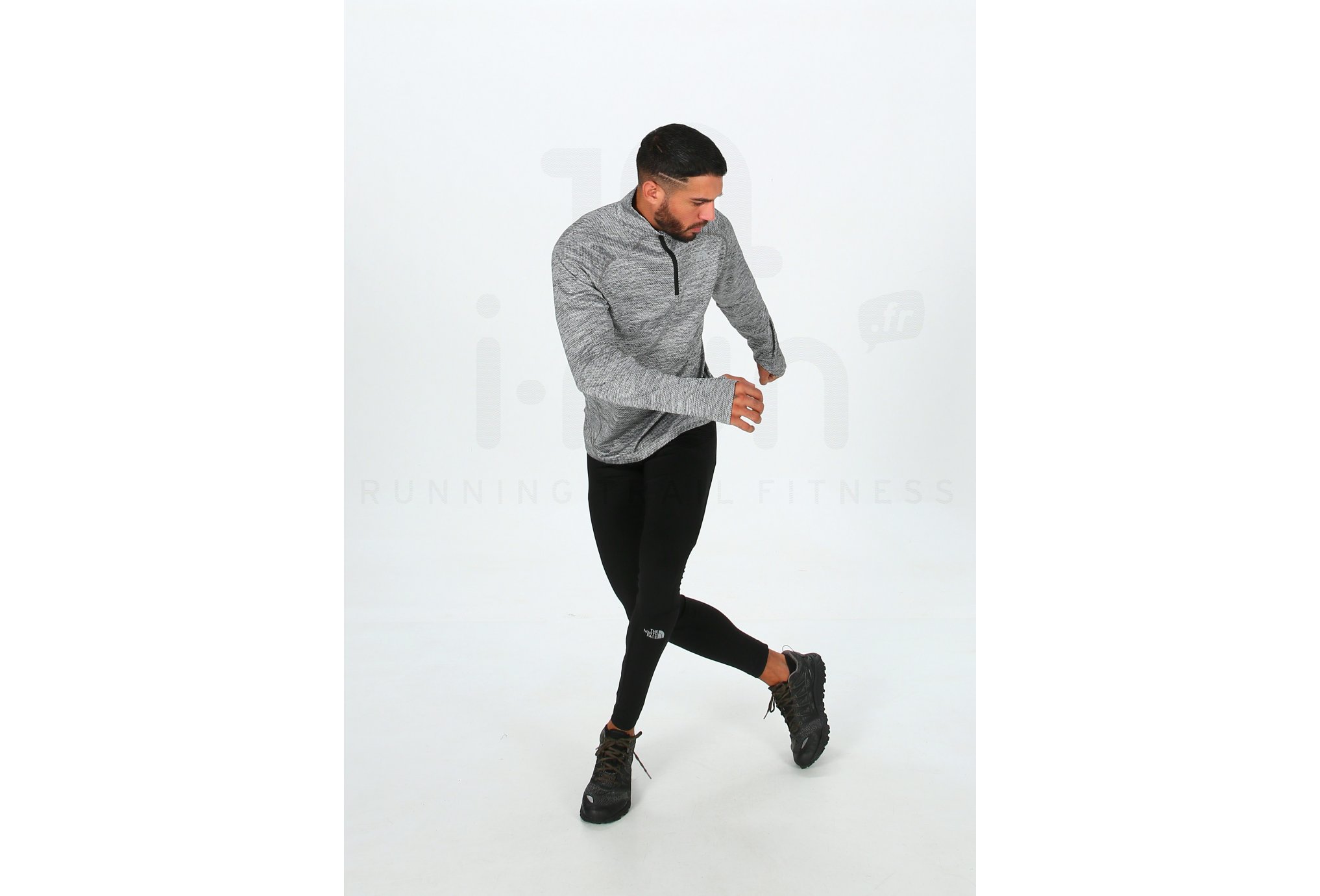 The North Face camiseta manga larga Ambition 1/4 Zip