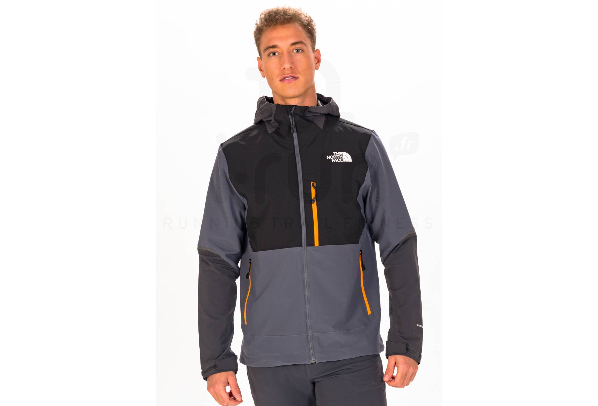 Grey And Orange North Face Jacket JUNYA WATANABE MAN×THE NORTH 