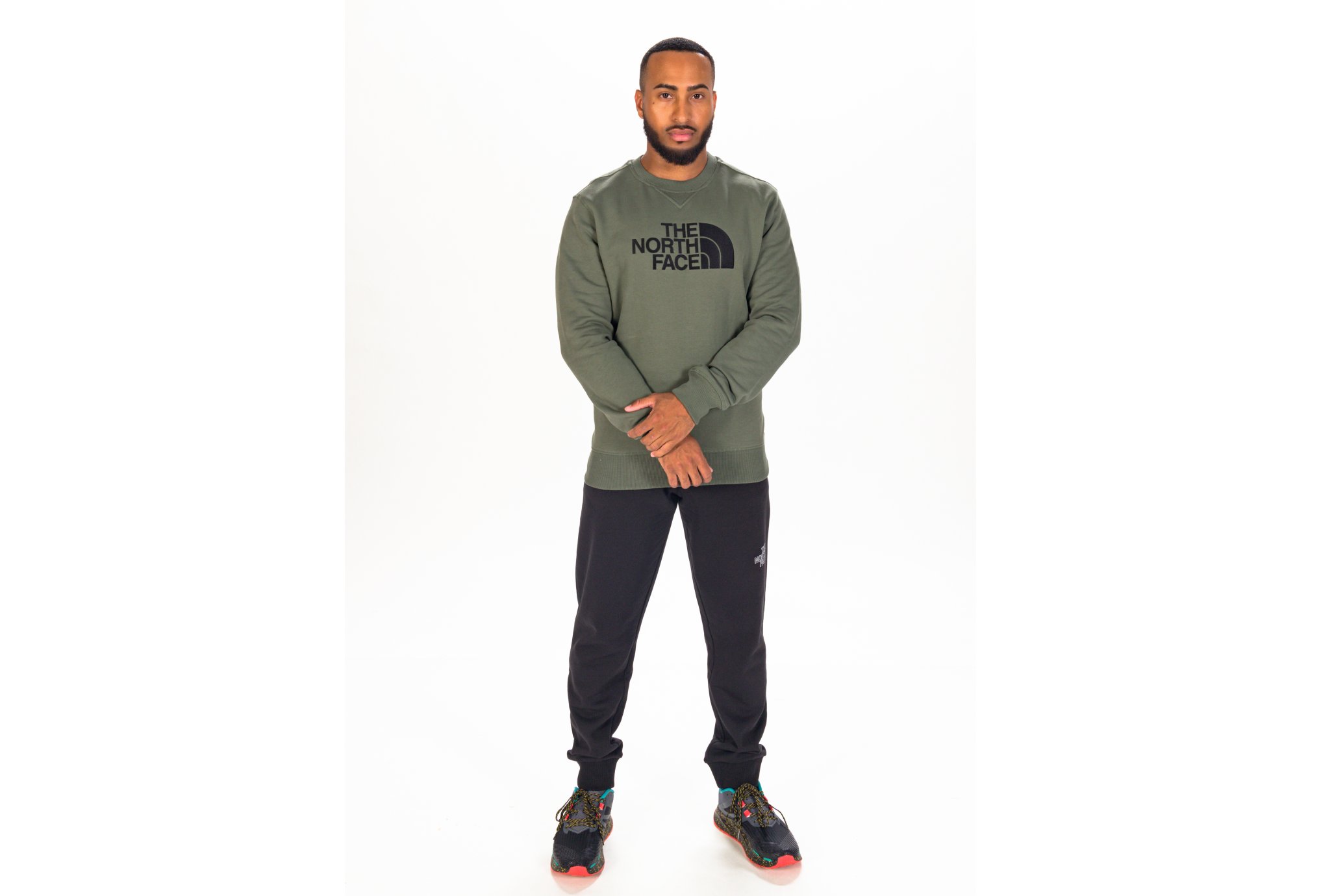 The North Face sudadera Drew Peak Crew