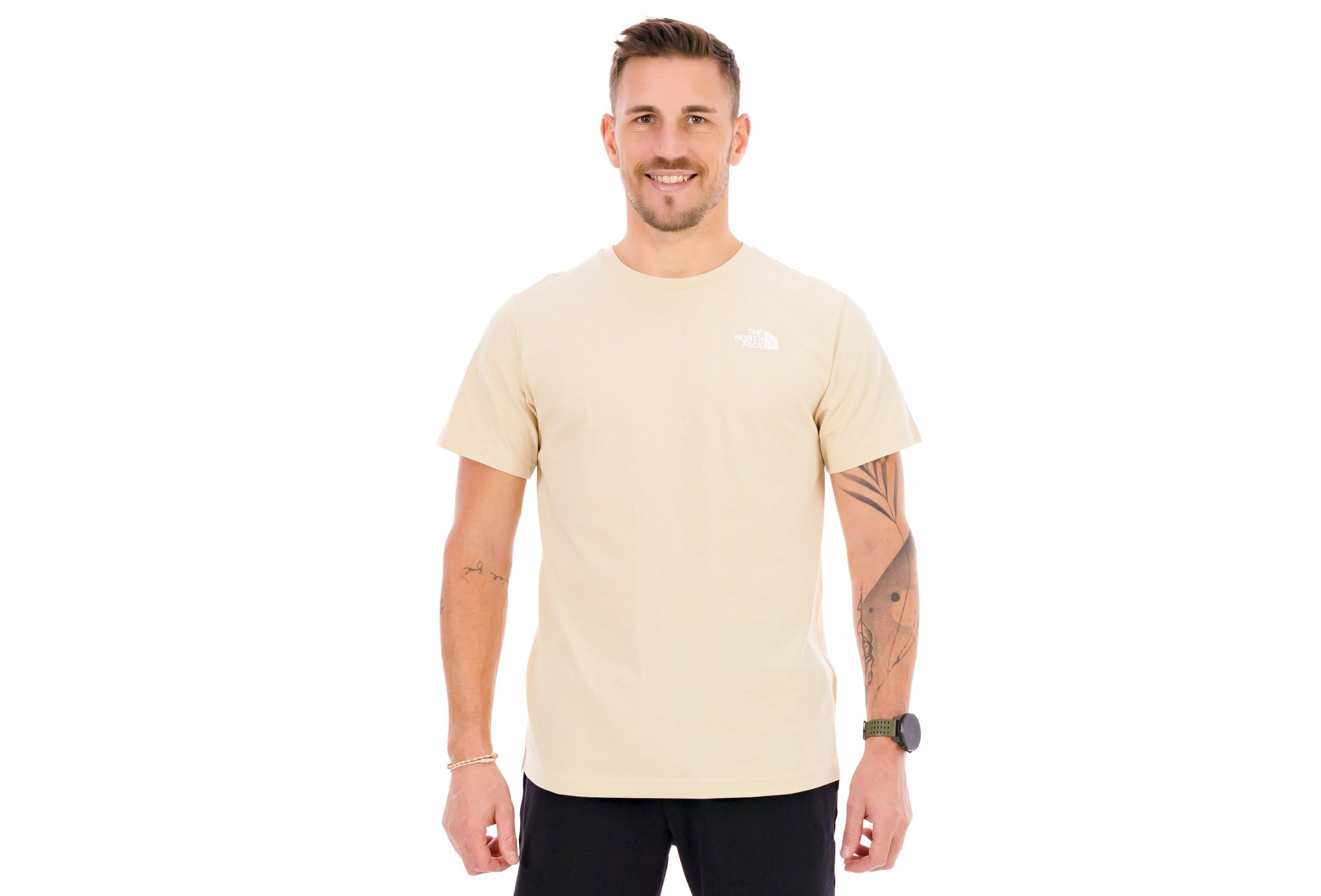 The North Face - Haut Redbox - Beige - pour Homme - taille S