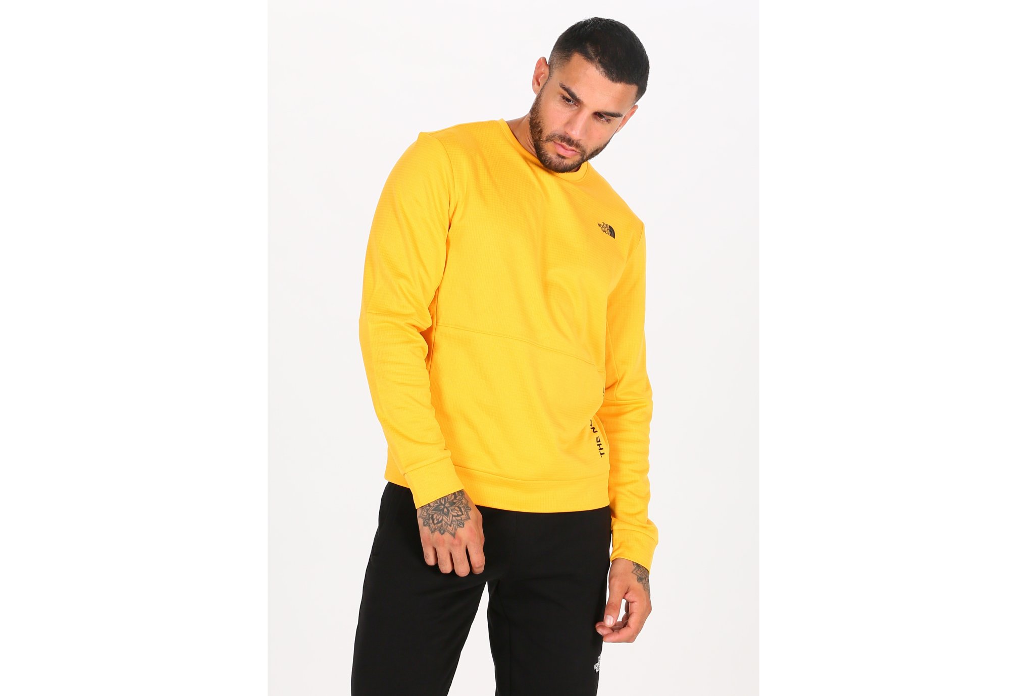 The North Face Train N Logo Crew M vêtement running homme déstockage