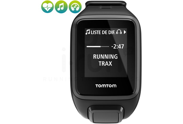 Tomtom Runner 2 Cardio + Music + Casque Bluetooth - Small 