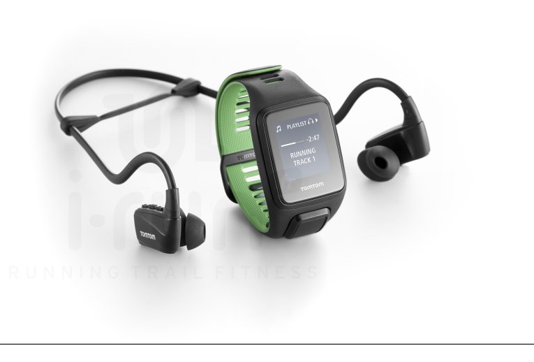 Tomtom Runner 3 Cardio + Music + Casque Bluetooth - Small 