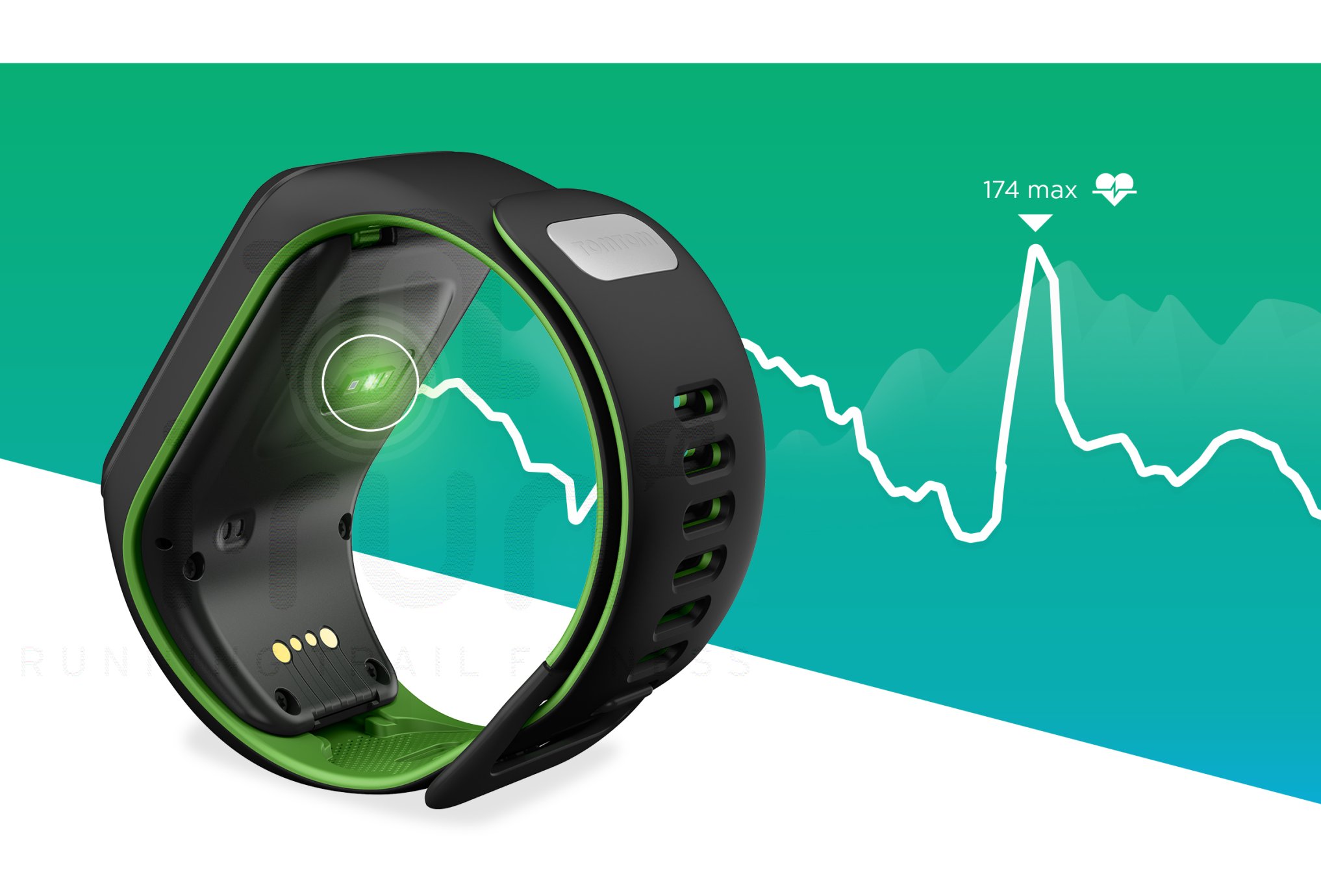 Tomtom Runner 3 Cardio + Music - Small