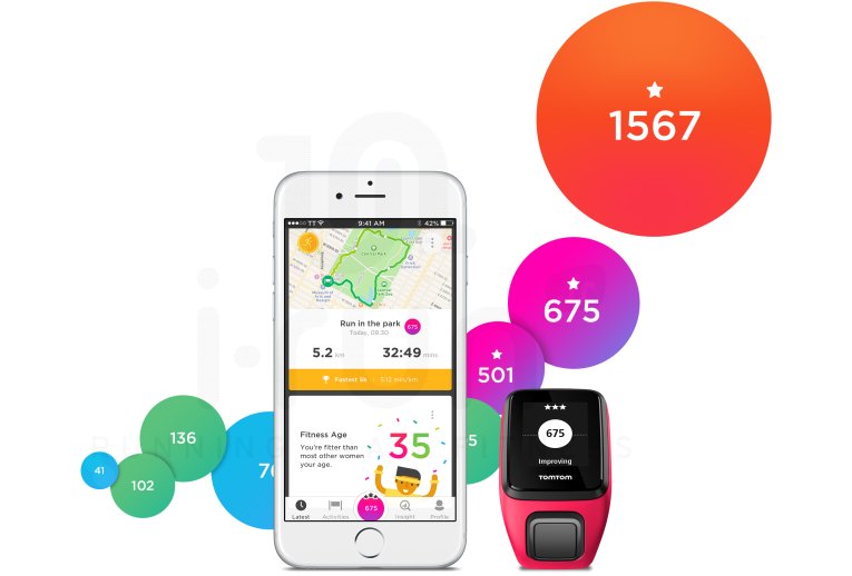 Tomtom Runner 3 Cardio + Music - Small