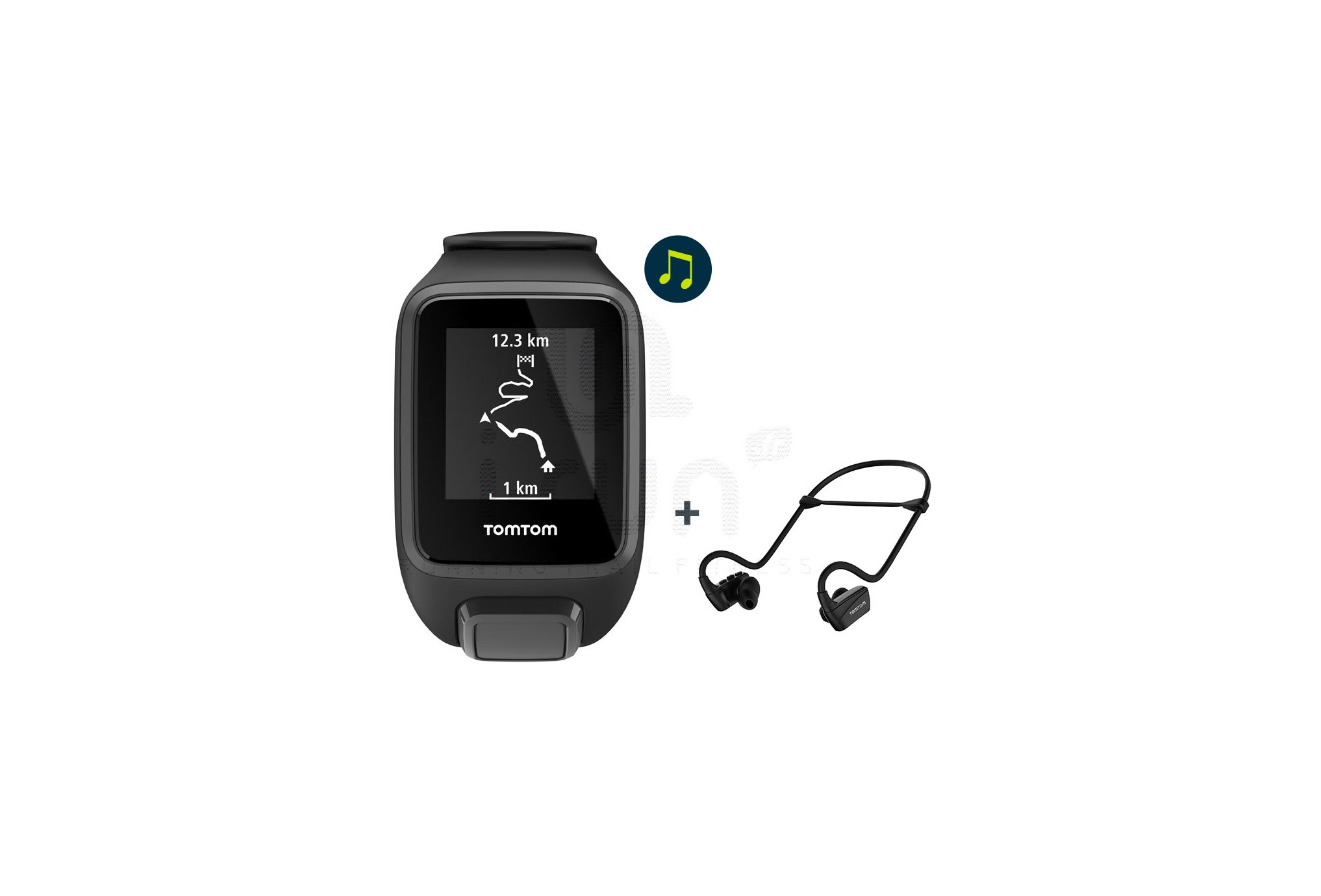 Tomtom Spark 3 Music+ Auriculares Bluetooth- Grande