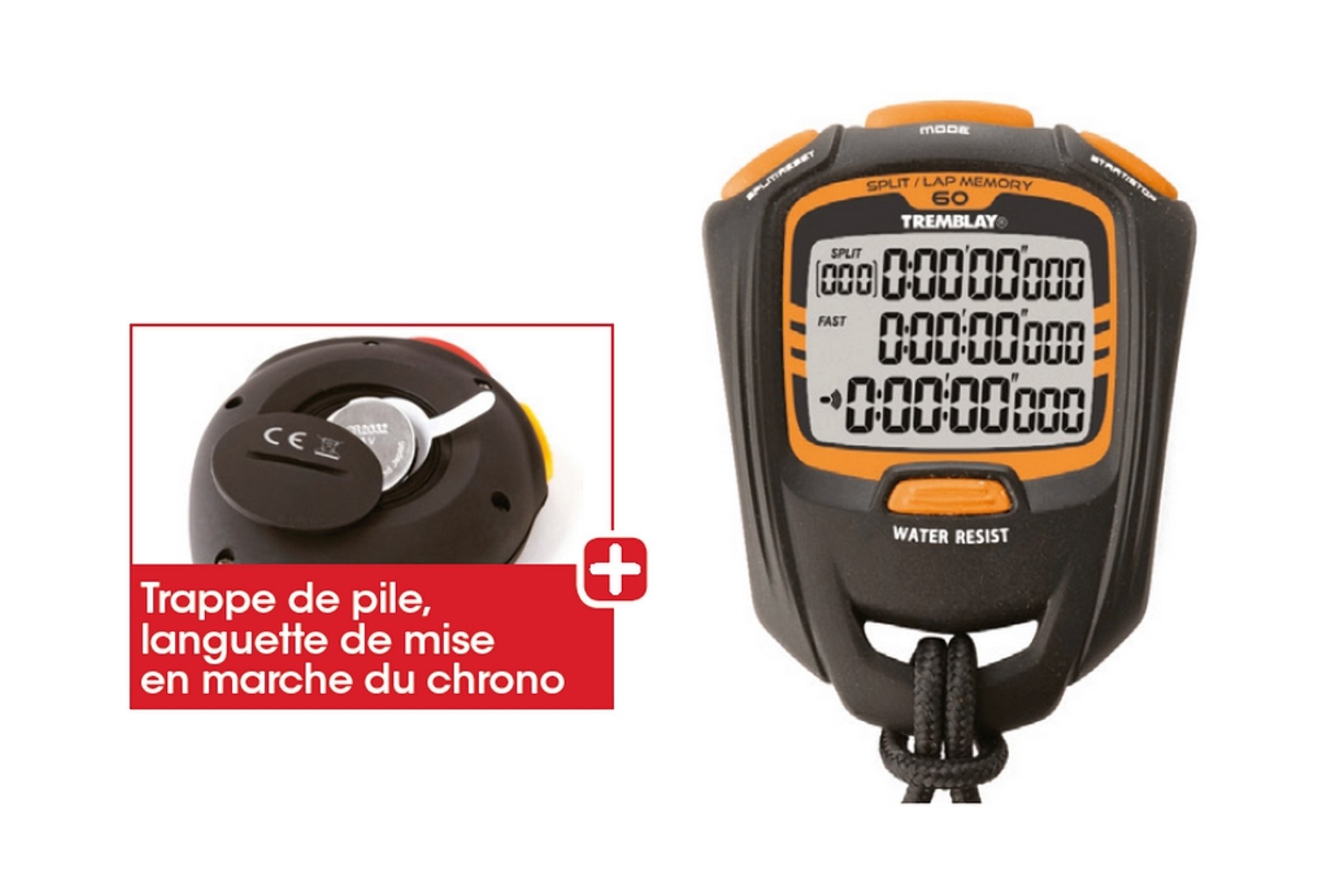 Tremblay Cronometro 60 memorie