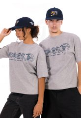 Triple Sphere Tee-shirt Supraw Grau