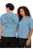 Triple Sphere Tee-shirt Supraw Blau
