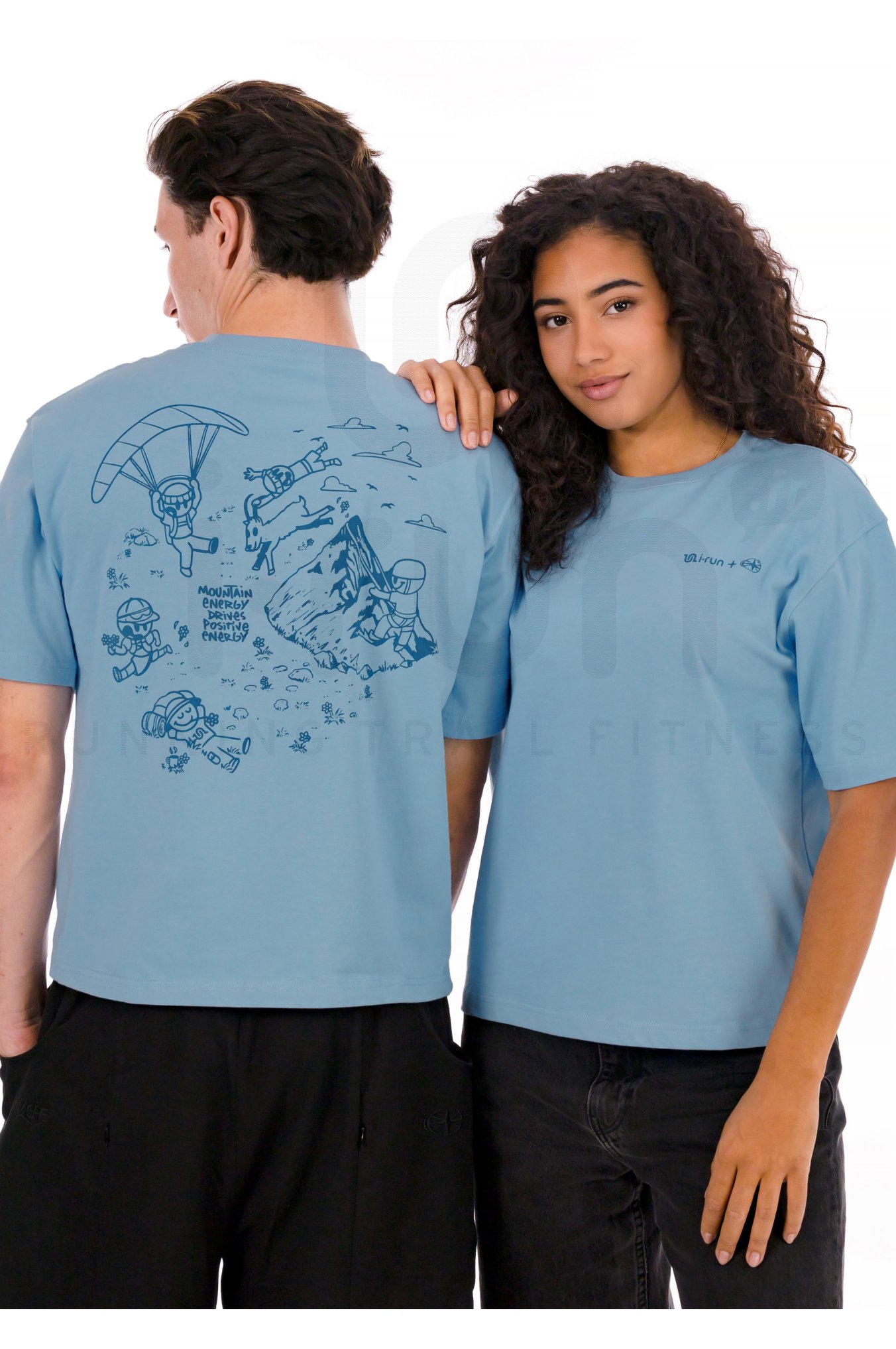 Triple Sphere Tee-shirt Supraw Blau