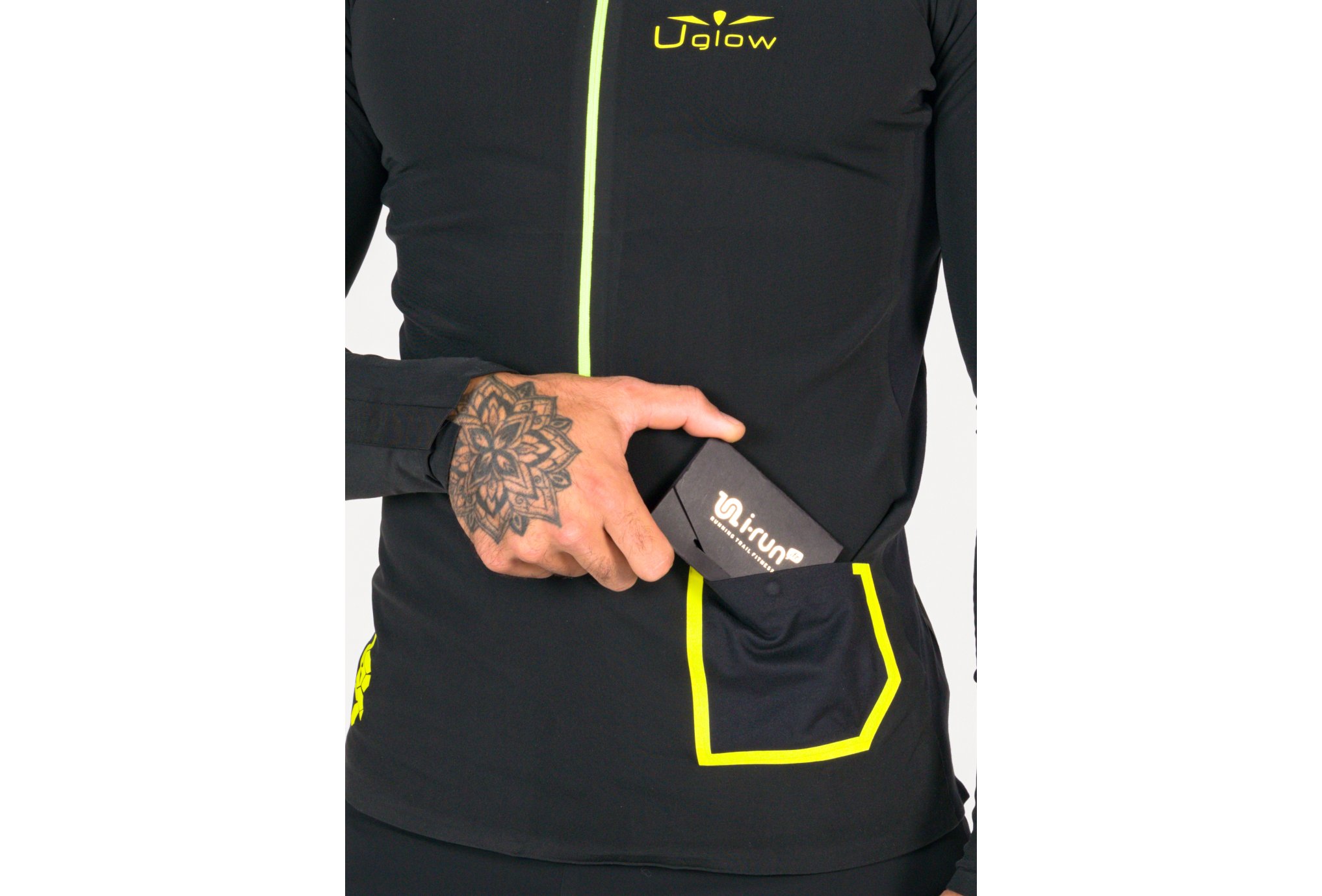 Uglow Camiseta manga larga Brush Winter 3/4 Zip