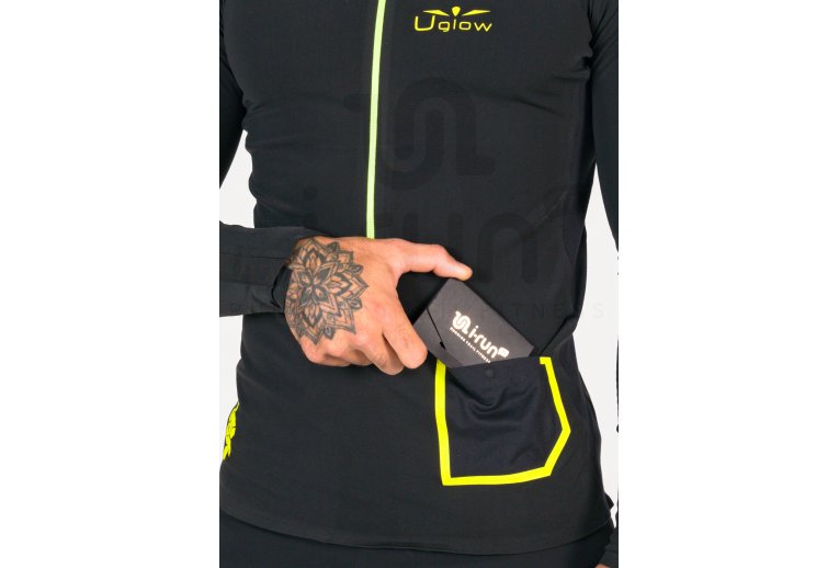 Uglow Camiseta manga larga Brush Winter 3/4 Zip