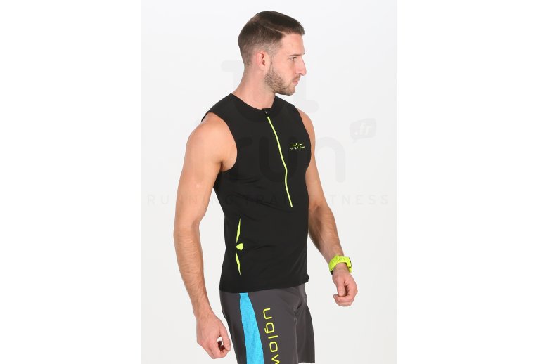 Uglow camiseta sin mangas Race 1/2 zip