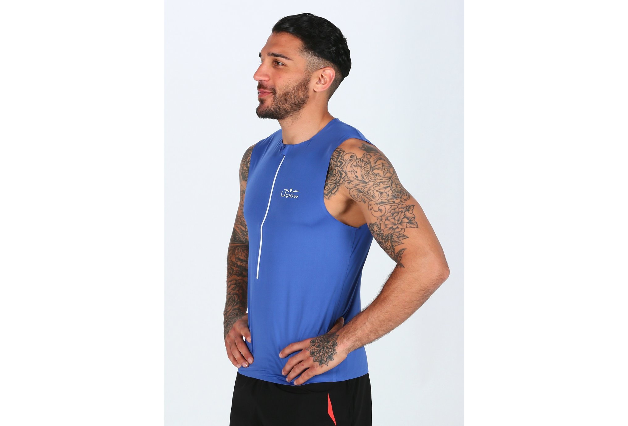 Uglow Camiseta sin manga Zip