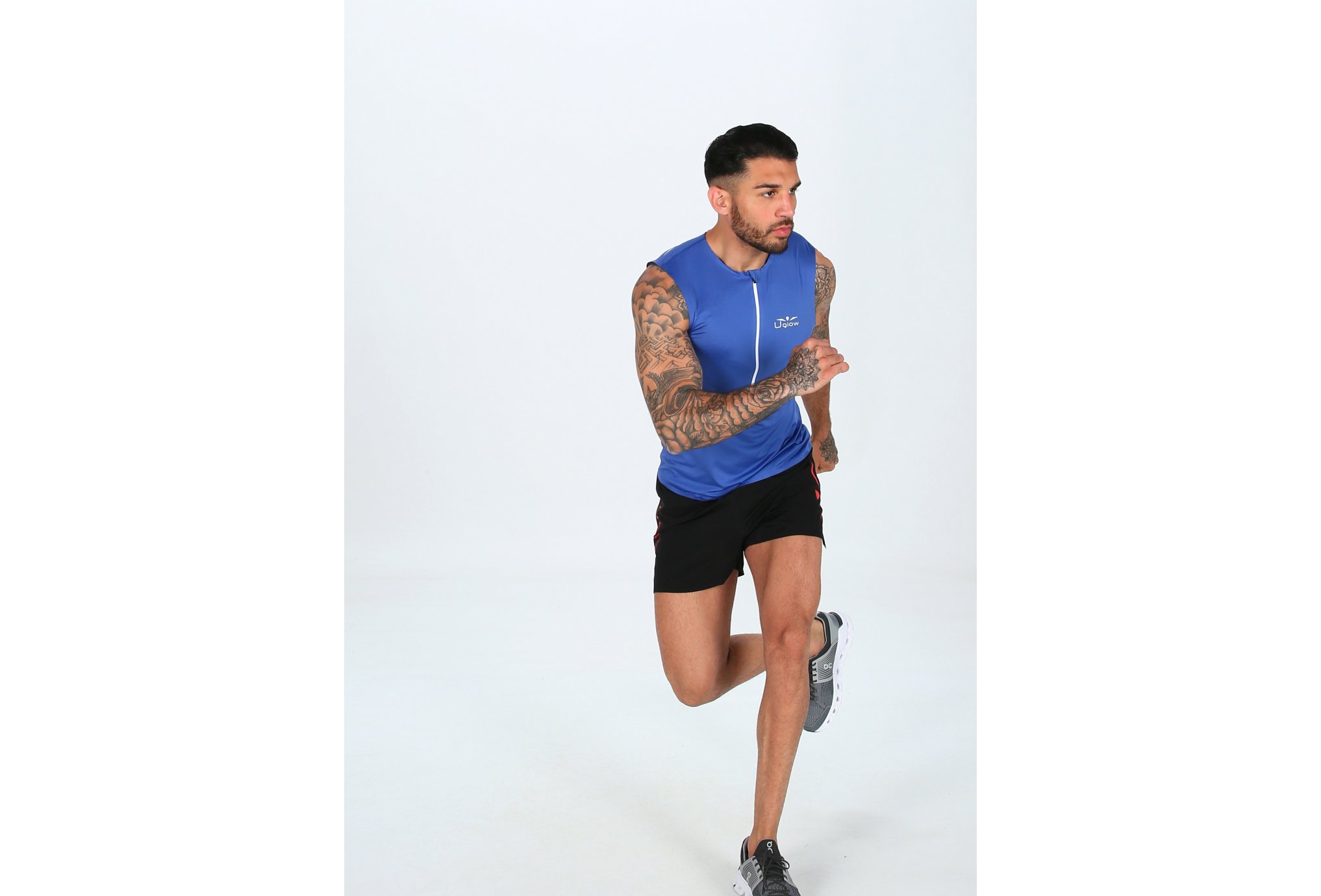 Uglow Camiseta sin manga Zip