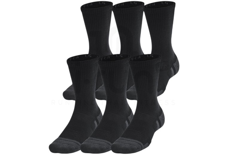 Under Armour 6 paires Performance Tech Crew