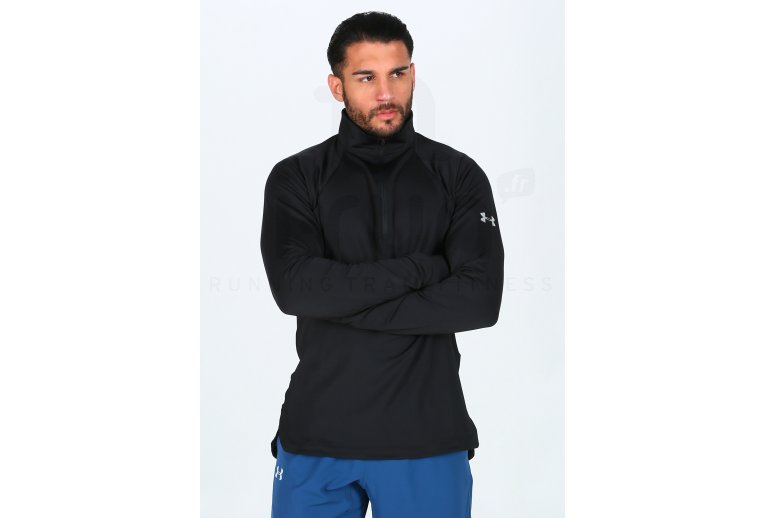 Under Armour Camiseta de manga larga ColdGear Reactor Run 1/2 Zip