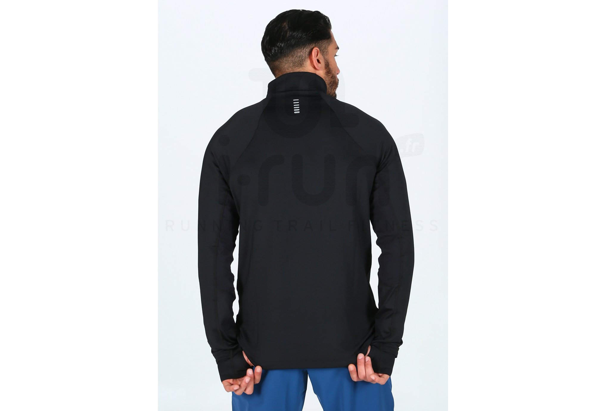 Under Armour Camiseta de manga larga ColdGear Reactor Run 1/2 Zip