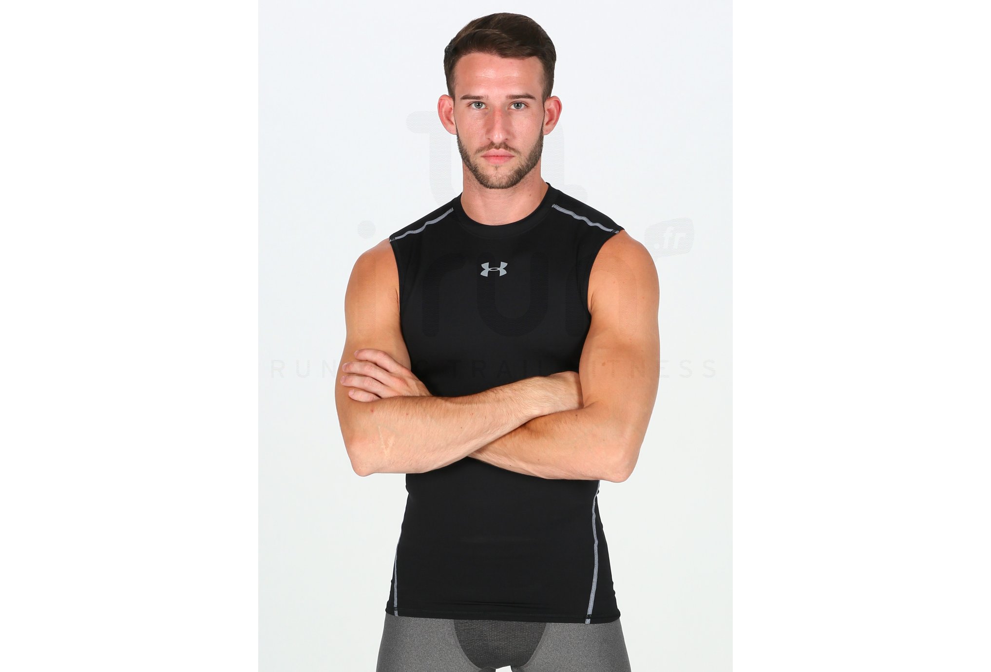 Under Armour Camiseta sin manga Compression HeatGear