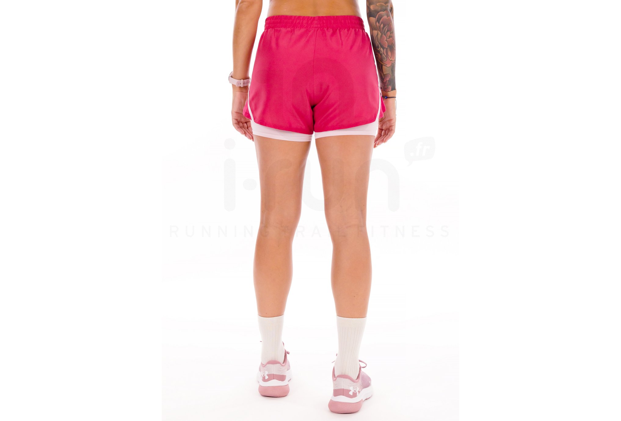 Under Armour pantal�n corto Fly-By 2 en 1