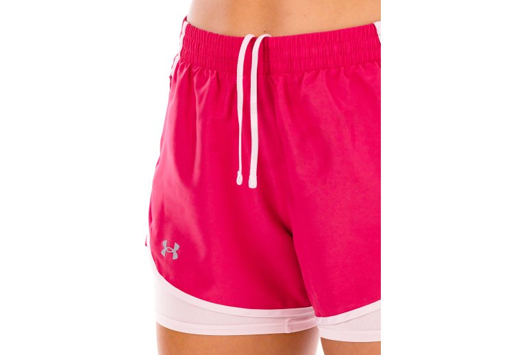 Under Armour pantal�n corto Fly-By 2 en 1