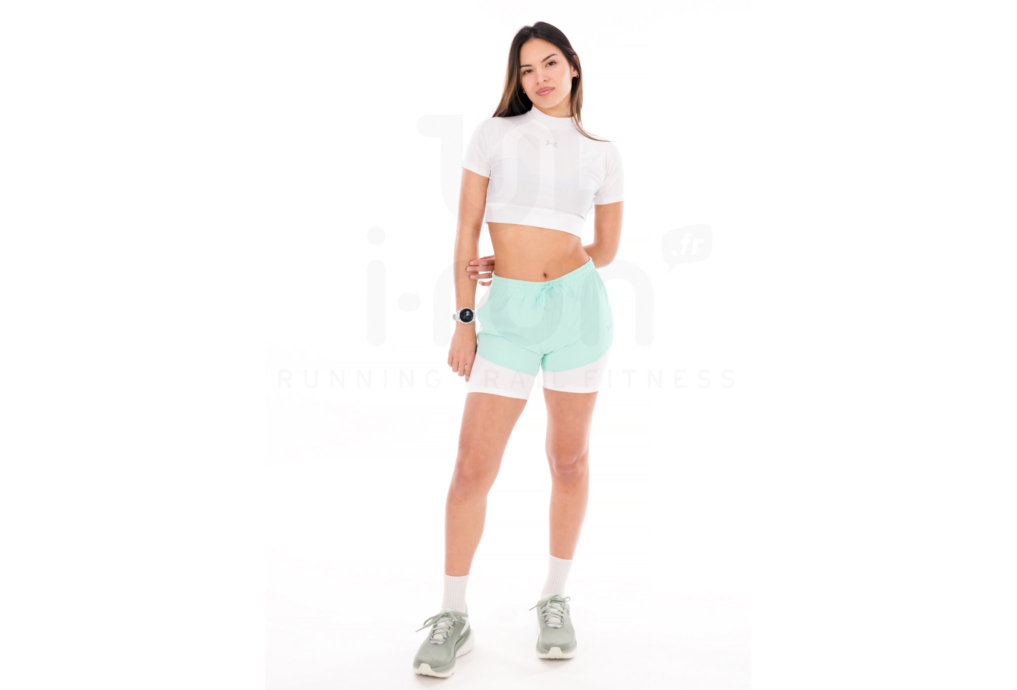 Under Armour HeatGear Crop Mock