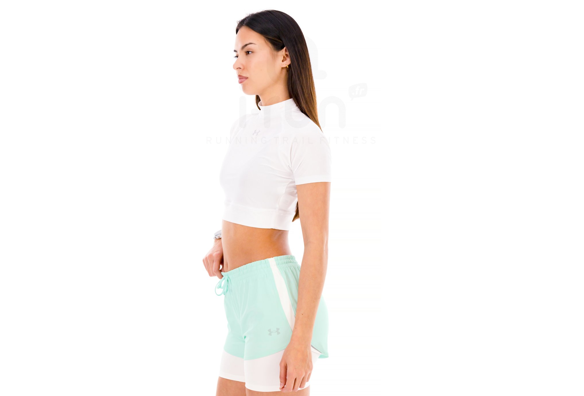 Under Armour HeatGear Crop Mock