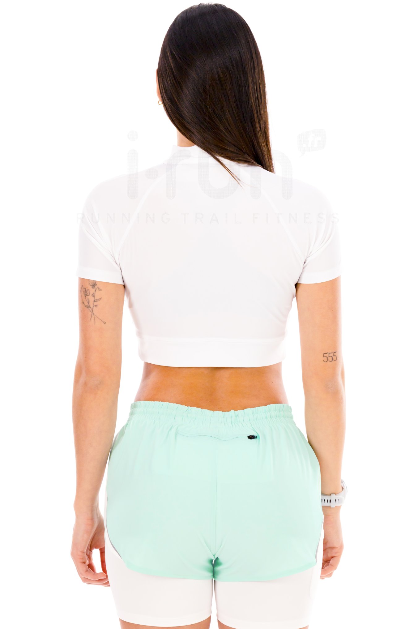 Under Armour HeatGear Crop Mock 