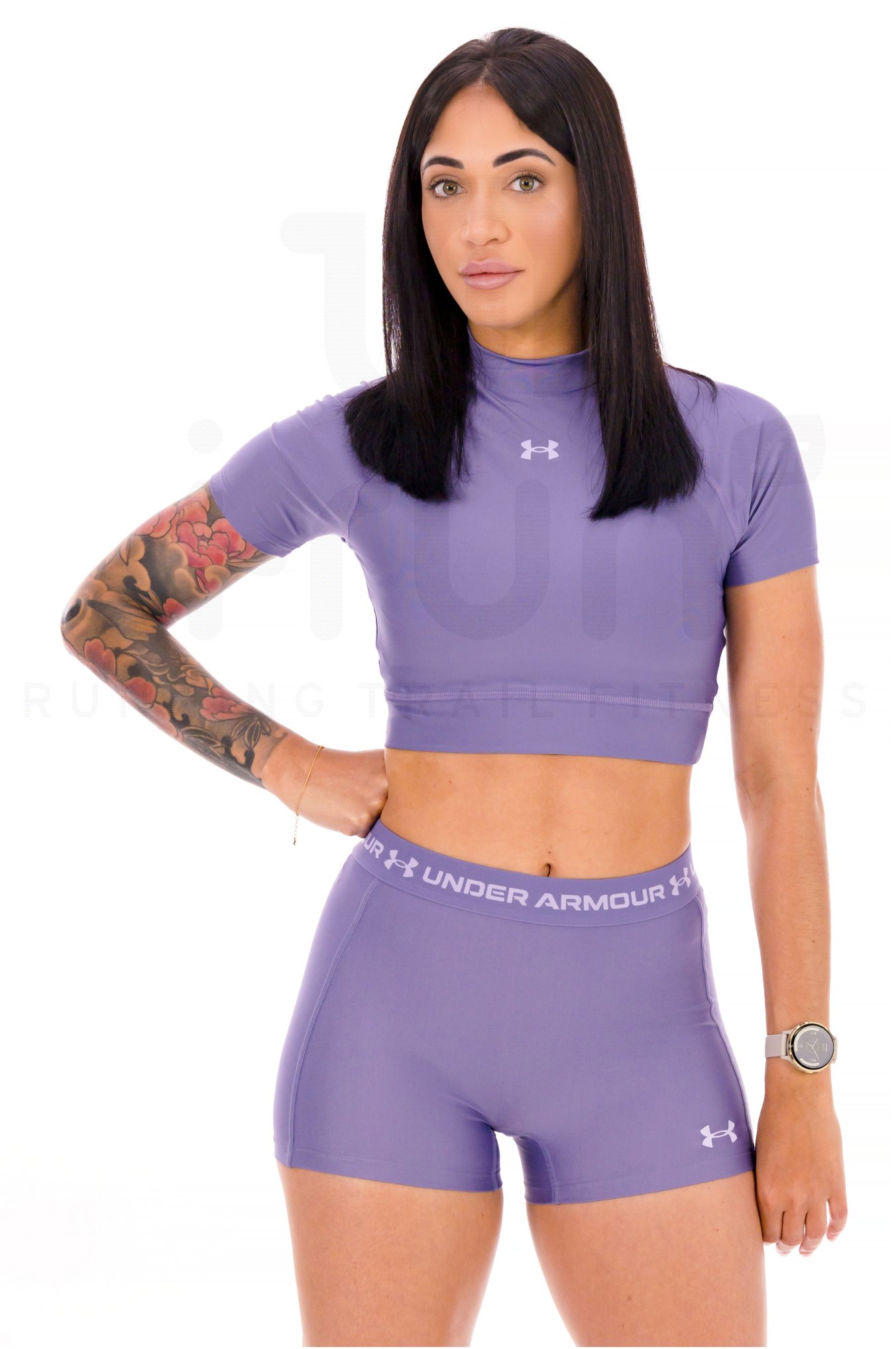 Under Armour HeatGear Crop Mock