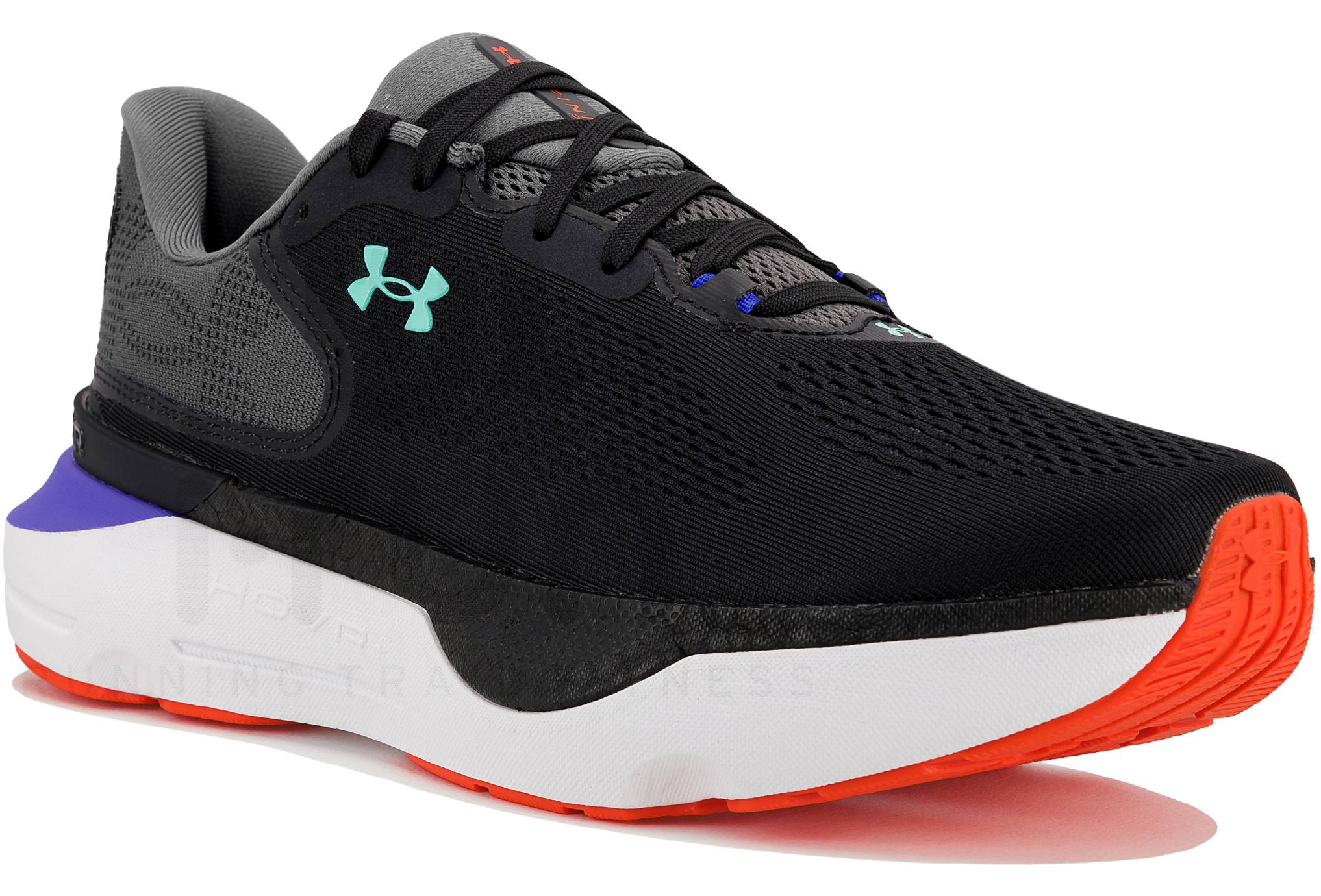 Under Armour HOVR Infinite Pro Black Hydro Teal 3027190 002 Men\'s 13 HOVR Infinite Pro  main image 2