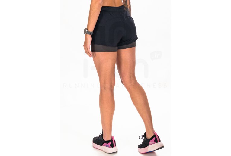 Under Armour pantal�n corto Iso-Chill Run 2 en 1