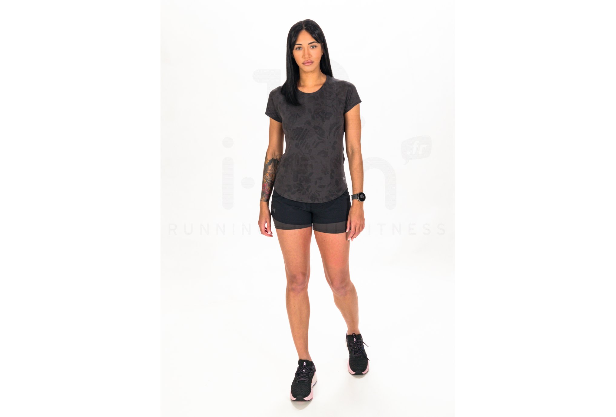 Under Armour pantal�n corto Iso-Chill Run 2 en 1