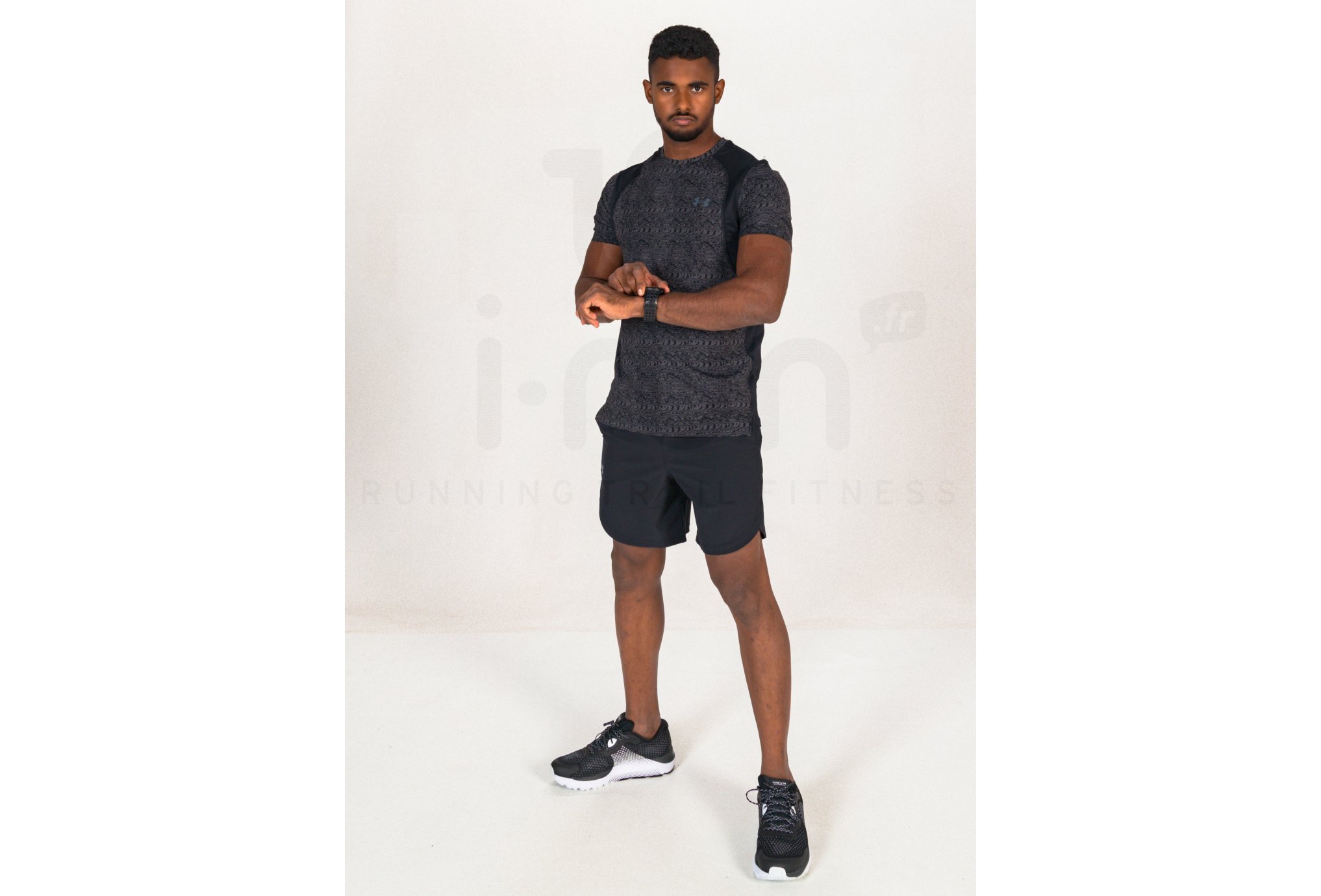 Under Armour camiseta manga corta Iso-Chill Run Printed