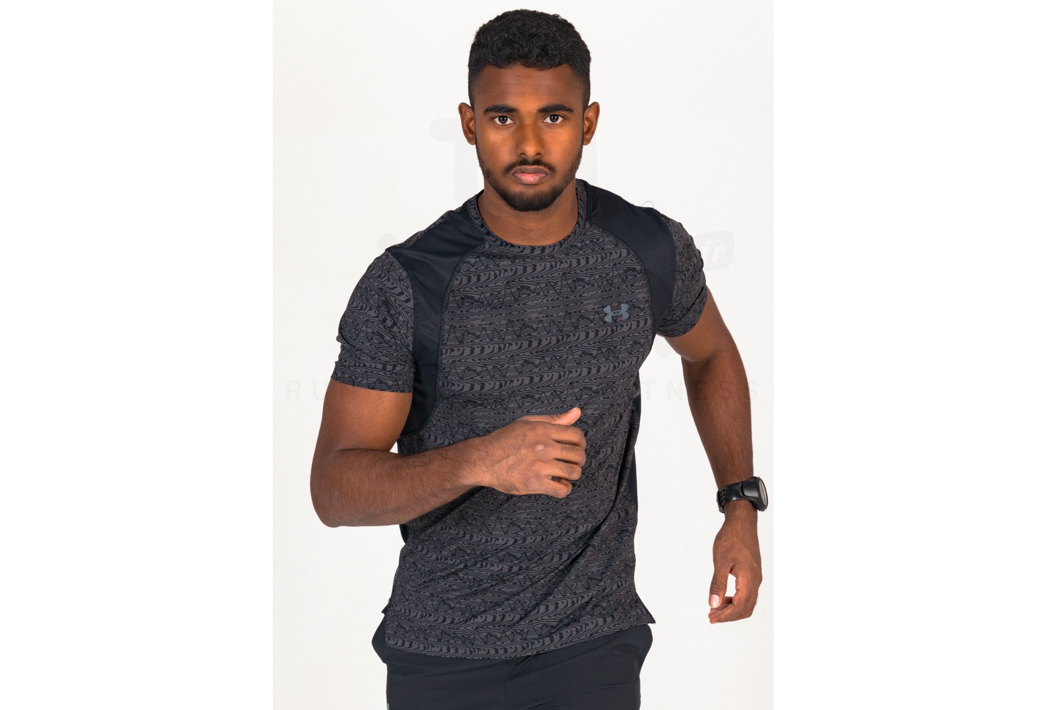 Under Armour camiseta manga corta Iso-Chill Run Printed