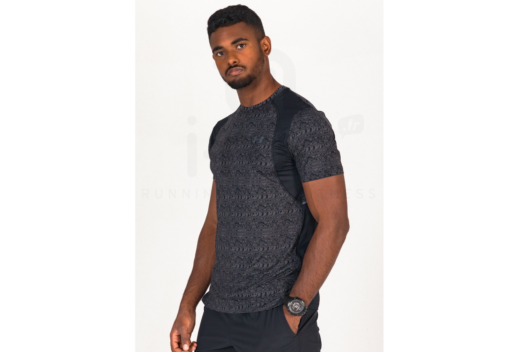 Under Armour camiseta manga corta Iso-Chill Run Printed