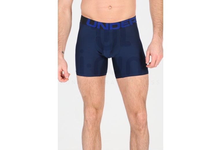 Under Armour Pack 2 B�xers Tech 6 inch Boxerjock