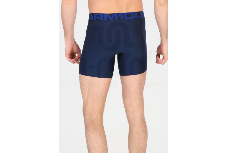 Under Armour Pack 2 B�xers Tech 6 inch Boxerjock