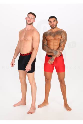 Under Armour Lot 2 Boxers Tech 6 inch Boxerjock M 